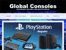Tablet Screenshot of globalconsoles.com.au